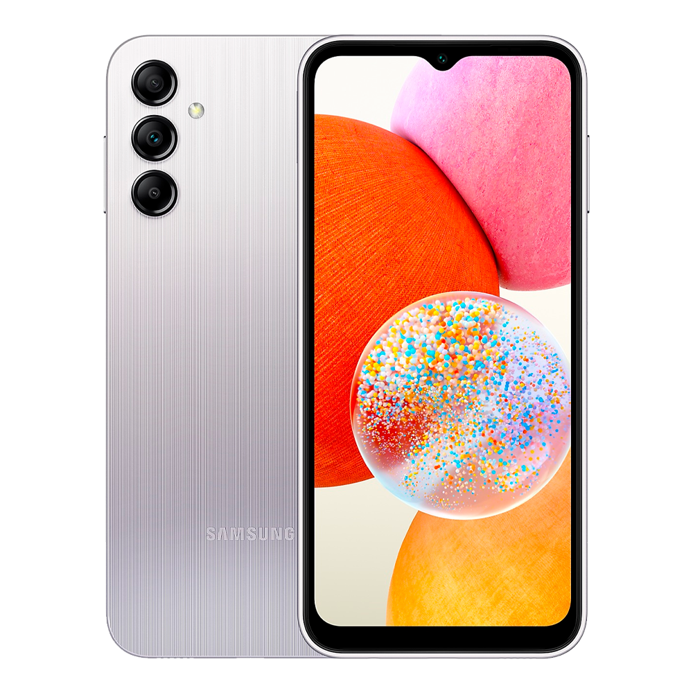 Смартфон Samsung Galaxy A14 6/128GB, Silver (Серебристый)