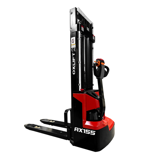 Штабелер самоходный OXLIFT AX155 GEL (г/п 1,55 т, h=2,5 м, АкБ 24В/120 А-ч, ЗУ)