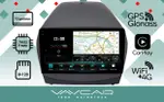 Магнитола для Hyundai ix35 2009-2015 - Vaycar VA23-0361-2K на Android 13, Быстрая, 2K QLED, CarPlay,4G SIM-слот