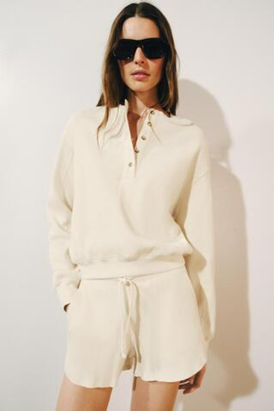 ШОРТЫ ИЗ ХЛОПКОВОГО РИФЛЕНОГО ТРИКОТАЖА — ZARA