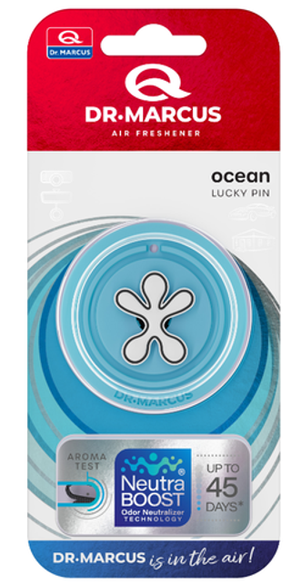 Ароматизатор-игрушка Dr Marcus Lucky Pin - Ocean/Океан