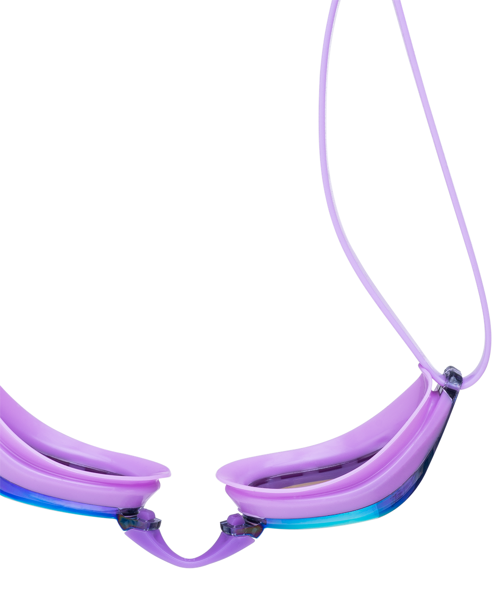 Очки для плавания Stunt Mirror Lilac, подростковый