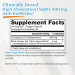 Doctor's Best, легкоусвояемый коэнзим Q10 с BioPerine®, 60 растительных капсул