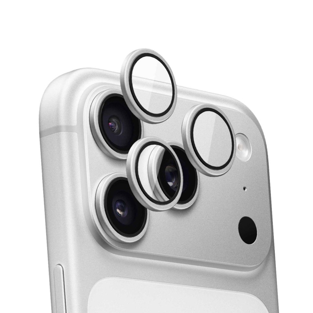 Защитное стекло для задней камеры i-Phone 17 Pro/17 Pro Max ANANK 10X Reinforced Corning Silver