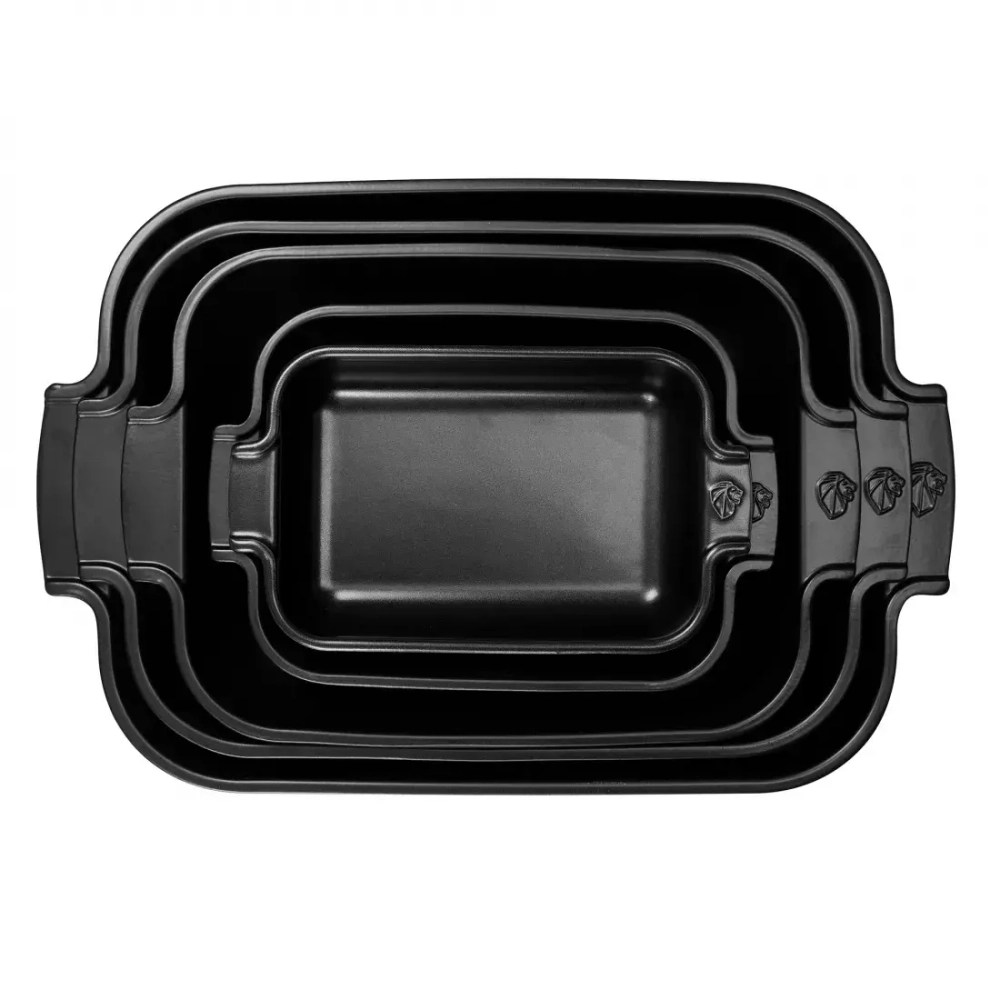 Прямоугольная форма для запекания 36х22см 3.8л Peugeot Satin Black