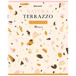 Тетрадь А5, 96 л., BRAUBERG, скоба, клетка, TWIN-лак, "Natura Terrazzo", 404431, 5шт
