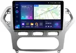 Магнитола для Ford Mondeo 4 2007-2010 (рамка серебро) - Teyes CC3-2K на Android 10, Быстрая, 2K QLED, CarPlay, 4G SIM-слот