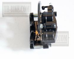 45150-KWN-931. CALIPER SUB ASSY., L. FR. (NISSIN). HONDA