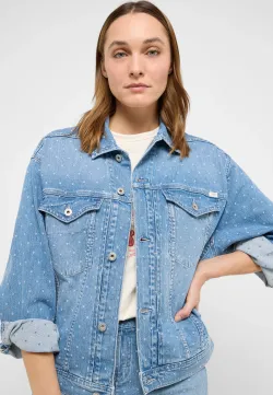 Куртка джинсовая женская MUSTANG Style Arcata Boyfriend Jacket