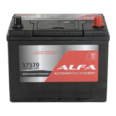THOMAS ADVANCE EFB Asia 75Ah R+