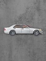 Машинка Хот Вилс Премиум Mercedes Benz 500 Sel HNW46 JHW67