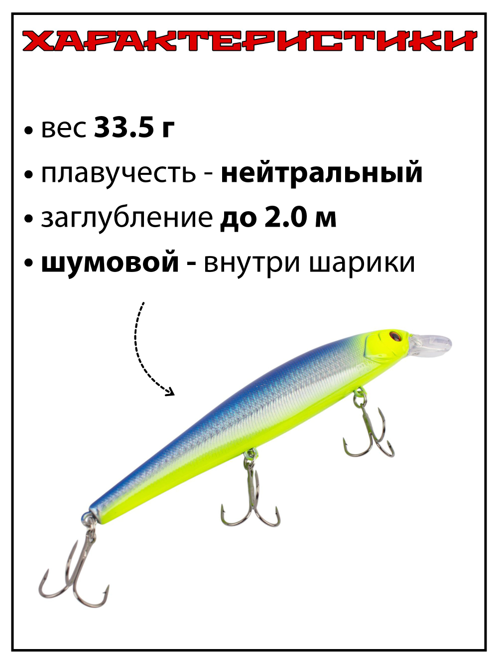 Воблер шумовой на щуку, на судака MAGSQUAD 160 мм 33.5 г #22