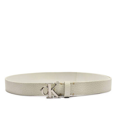 Кожаный ремень Calvin Klein Jeans - бежевый(LV04K7003G)