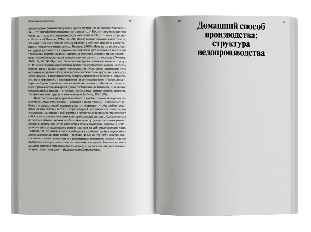 Экономика каменного века