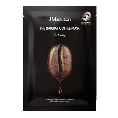 Успокаивающая тканевая маска с экстрактом кофе JMsolution The Natural Coffee Mask Calming 30 мл.