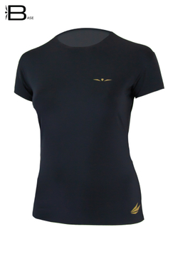 ФУТБОЛКА ЖЕНСКАЯ COMFORT TEE | BLACK GOLD