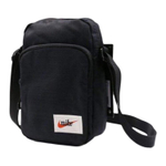 Nike Polyester Shoulder Bag, Crossbody Bag Unisex Black