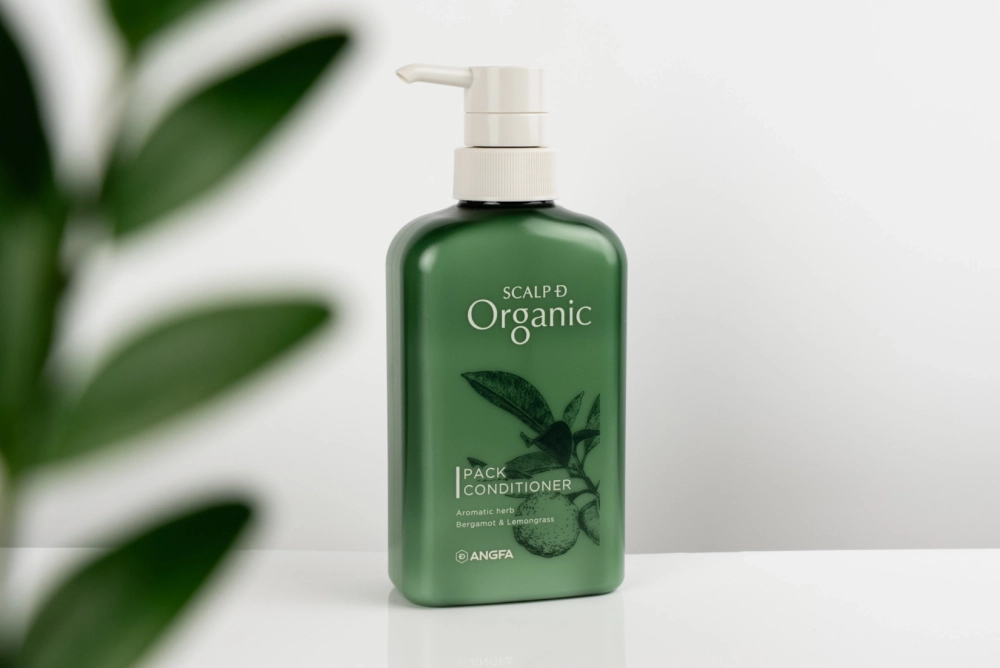 ANGFA Органический кондиционер для питания и восстановления волос «SCALP-D ORGANIC PACK CONDITONER» 350 мл.