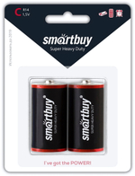 Элемент питания Smartbuy R14 BL/2 (комплект 2 шт)