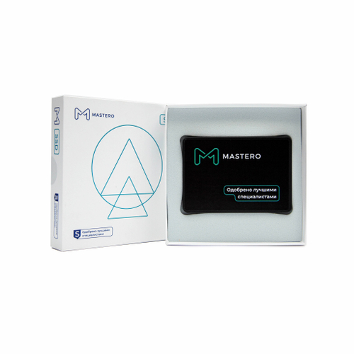 SSD Mastero 960Гб, 2.5", SATA3, Retail, TLC, Чтение:550мб/с, Запись:500мб/с (MST-SSD-960G)