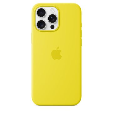 Силиконовый чехол Apple для iPhone 16 Pro с MagSafe Желтый