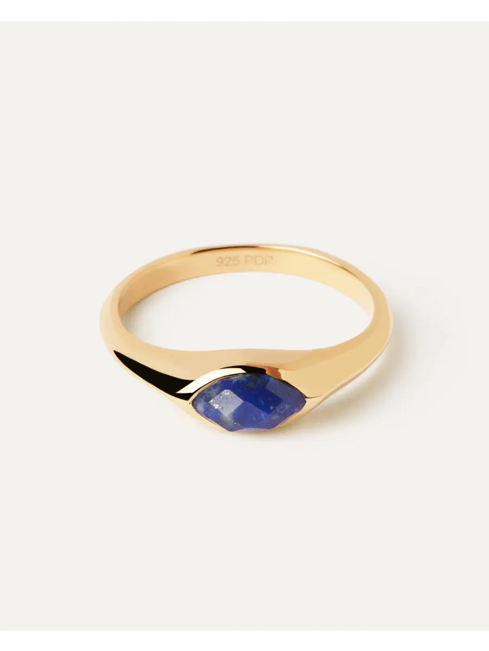 Кольцо женское PDPaola Nomad Lapis Lazuli серебро 925 пробы покрытое золотом 750 пробы AN01-A49