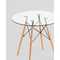 Стол Eames DSW NEW D80 стеклянный