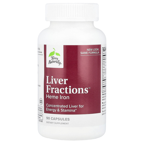 Terry Naturally, Liver Fractions, 90 капсул
