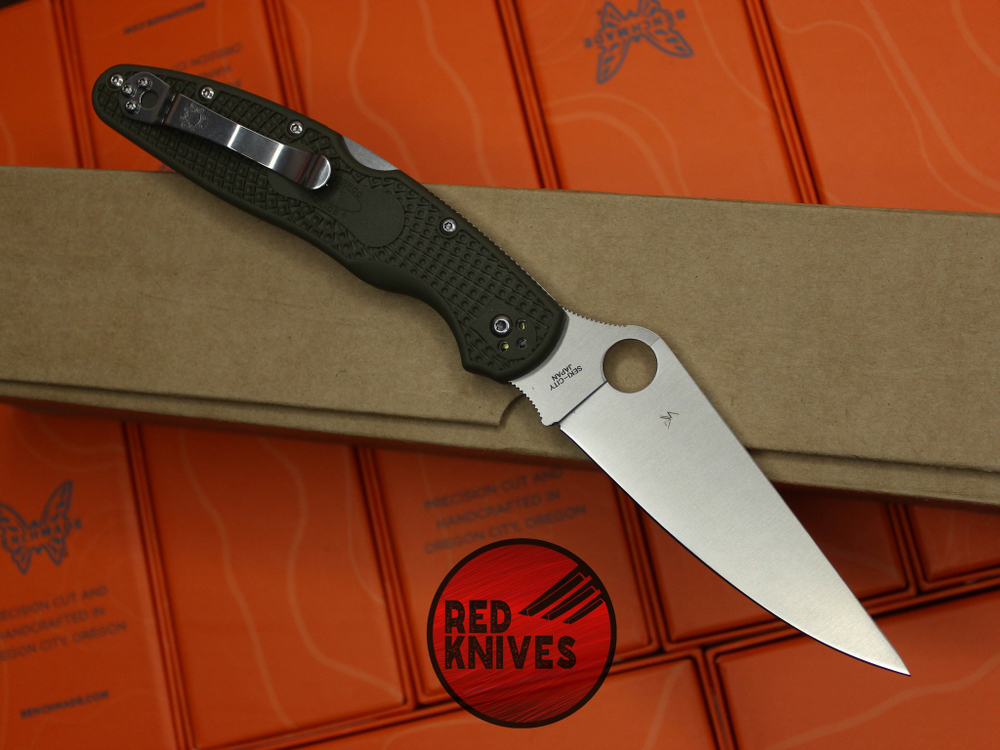 Нож Spyderco Police LTW - рукоять олива (зеленый) A+++