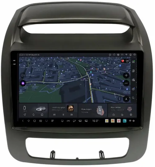 Магнитола для KIA Sorento 2 XM 2012-2020 c экраном климата снизу - Kuberg DUDU7 OL-9794-1 QLed+2K, Android 13, Быстрейшая, UIS7870 (DUDU7), CarPlay, SIM-слот