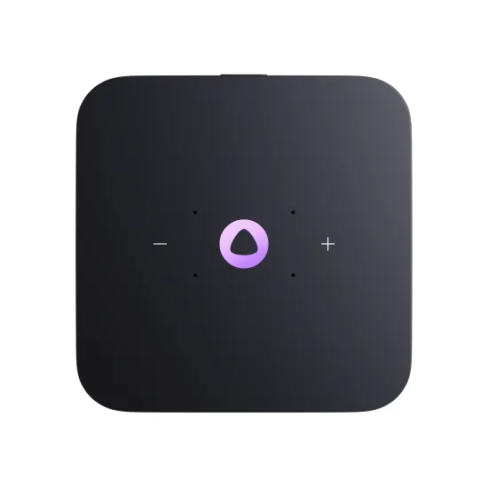 Умная колонка Яндекс Станция Миди с Алисой и Zigbee, серый