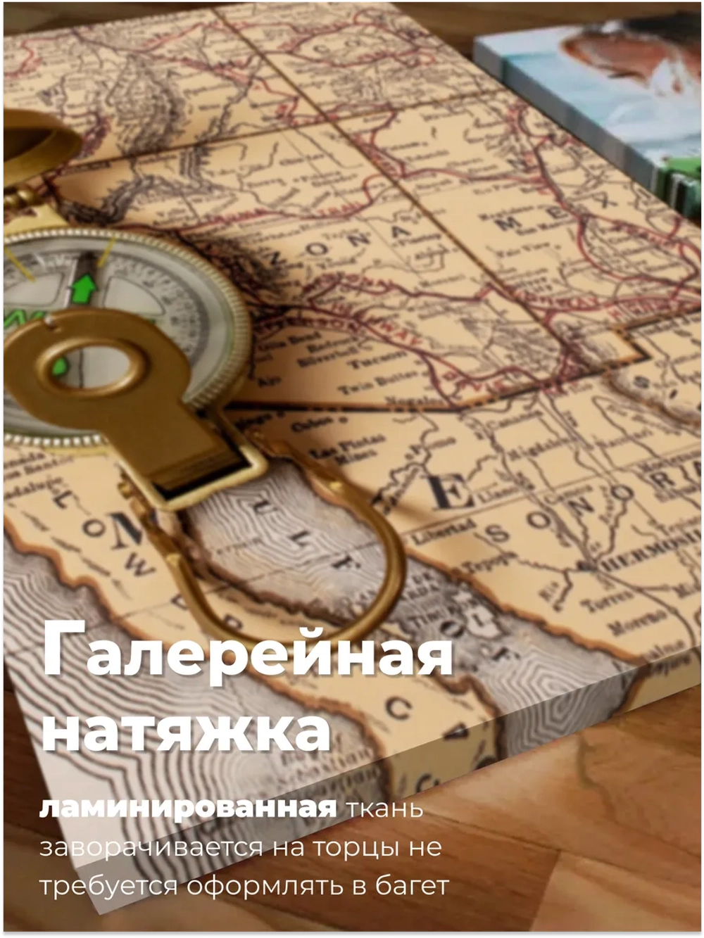 Картина Тайны путешествий модульная 50x70см 2шт.