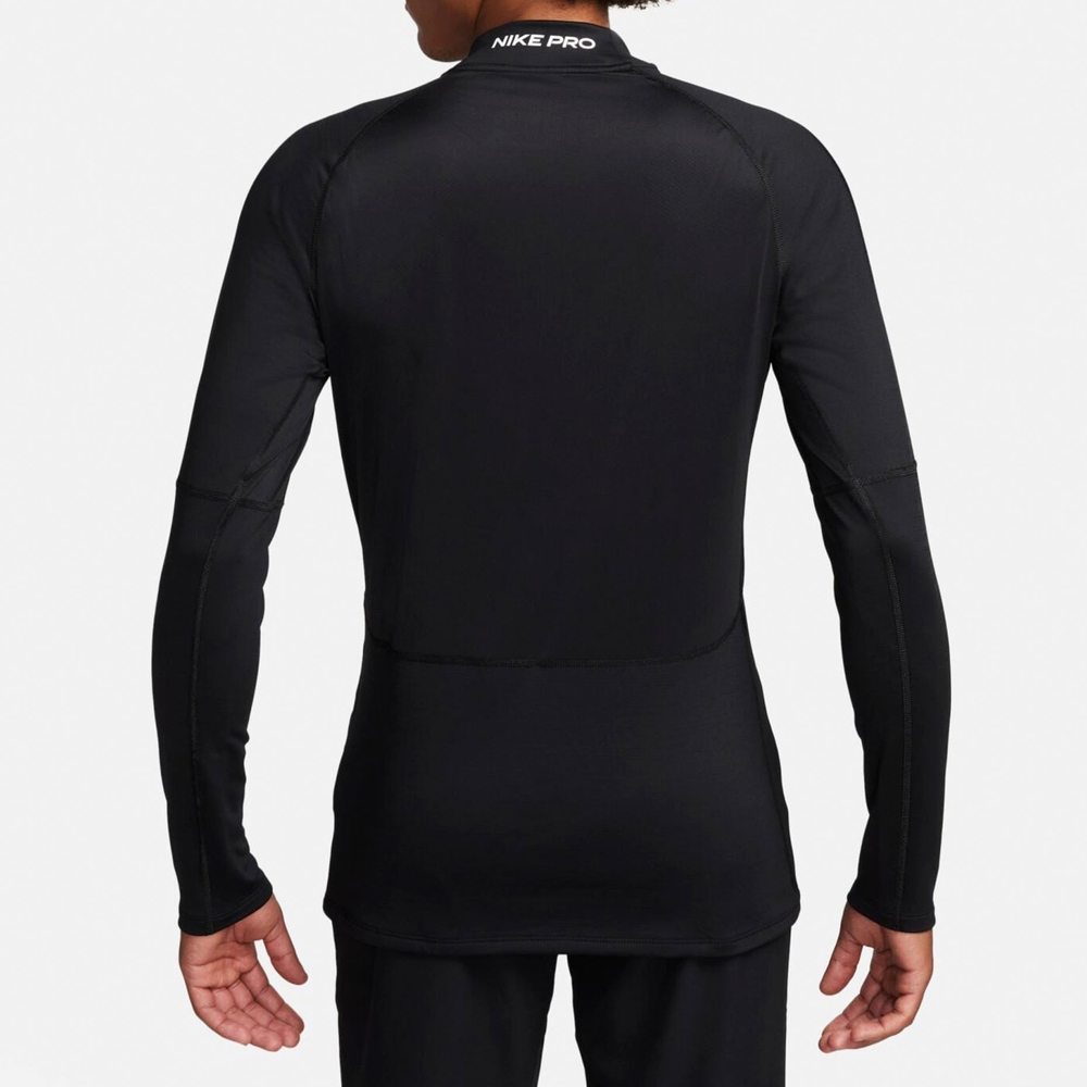 HV3736-010 Футболка тренировочная Nike Pro Dri-fit Warm Ls Top Gg W
