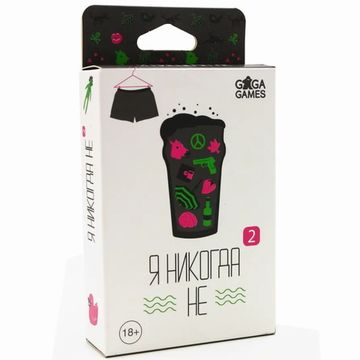Настольная игра "Я никогда Не 2" 18+