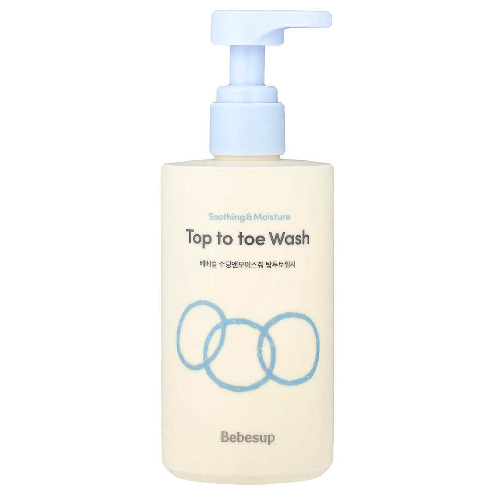 Bebesup, Top Toe, гель для душа, для детей, 300 мл (10,14 жидк. унции)