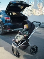 Коляска детская "FLEX GRAND" (3в1) RA073 Midnigt Black