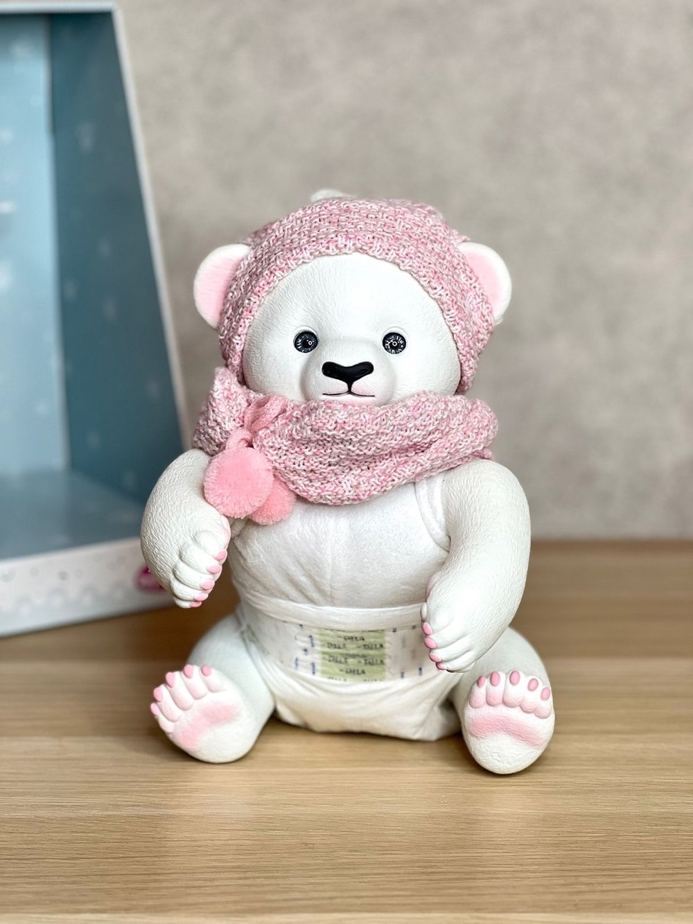 Игрушка мягконабивная 35см АниРеал Медвежонок (60160)