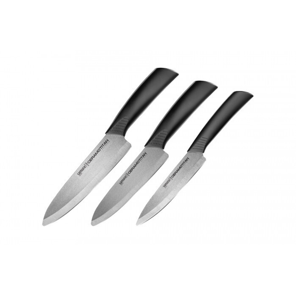 Набор из 3-х ножей Samura Ceramotitan SCT-003M