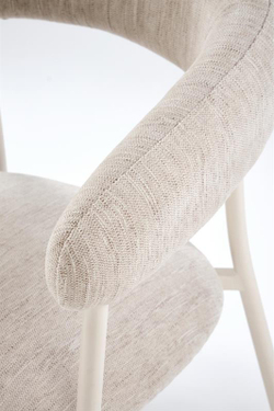 Стул HALMAR K557 бежевый/белый