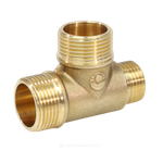 Тройник латунь переходной Ду 15х15х15 (1/2"х1/2"х1/2") НР/НР/НР VALFEX VF.131.L.012