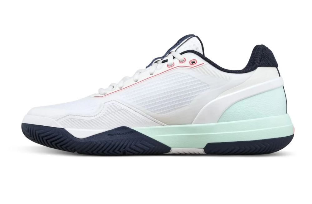 Теннисные кроссовки Wilson Rush Pro 5 - white/bay/fiery coral