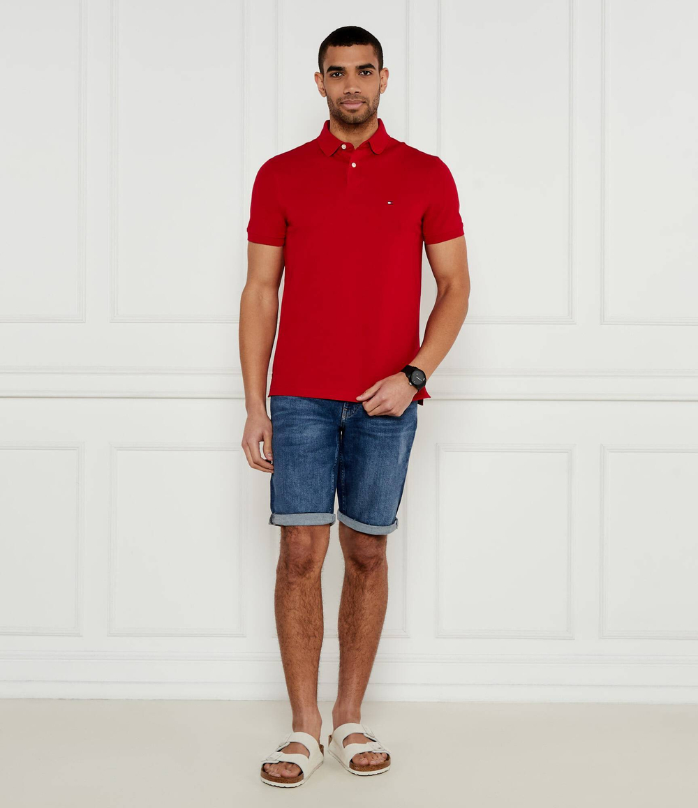 Поло 1985 Tommy Hilfiger - красный(MW0MW17770)