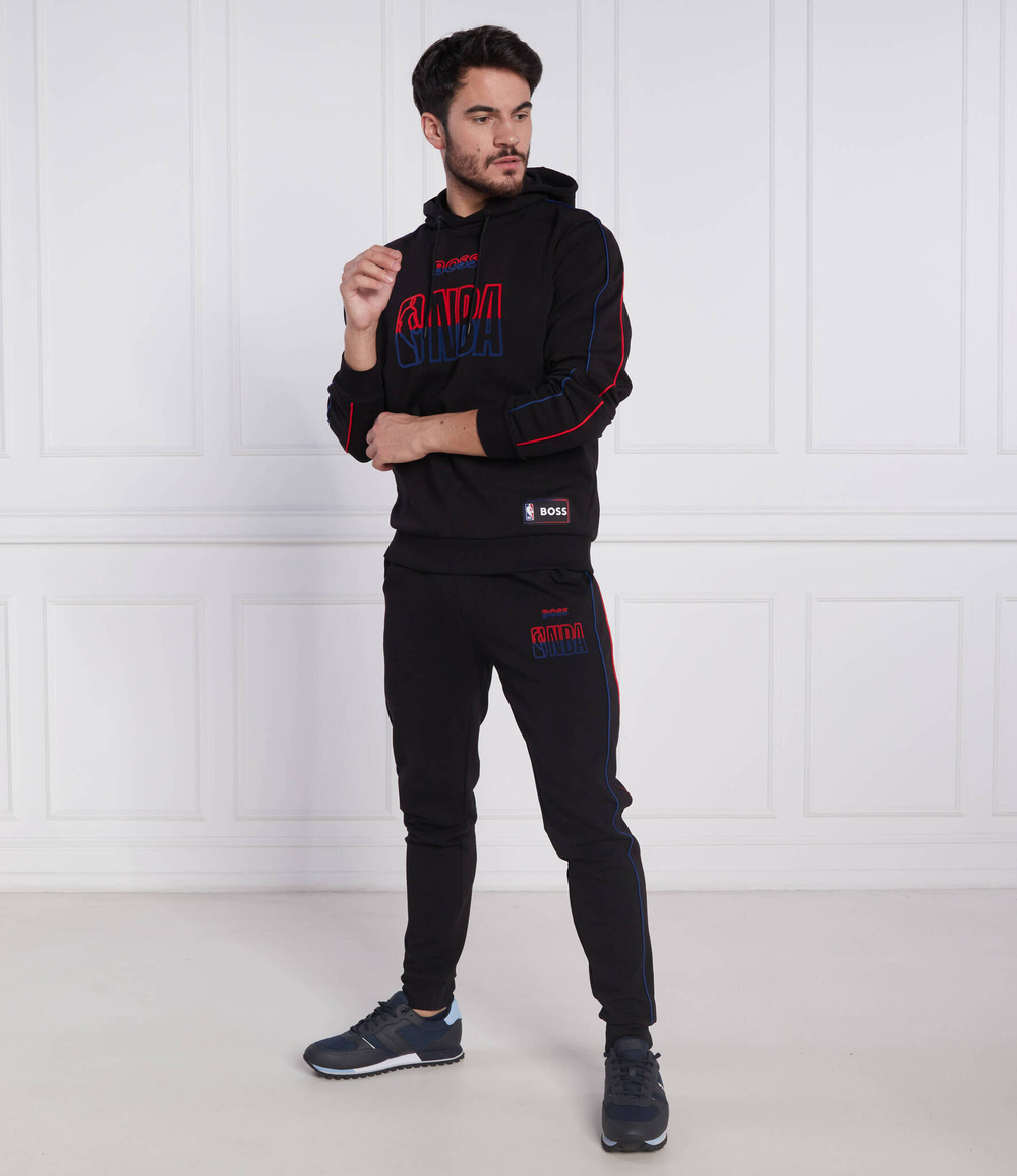 Худи boss x nba wbounce_2_4 BOSS ORANGE - черный(50477404)