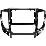 Магнитола для Mitsubishi L200 5 2015-2019 (климат), Pajero Sport 3 2016-2023 (МКПП), FIAT Fullback - FarCar монитор 12.3" 2K QLED на Android 14, Быстрая, CarPlay, 4G SIM-слот