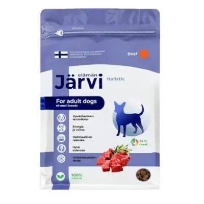Сухой корм Jarvi для взрослых собак мелких пород, говядина