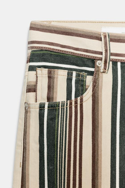 ZARA ДЖИНСЫ TRF BOYFRIEND СО СРЕДНЕЙ ПОСАДКОЙ, ПОЛОСКИ