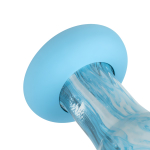 Стекло втулка Ocean Curl Glass Butt plug