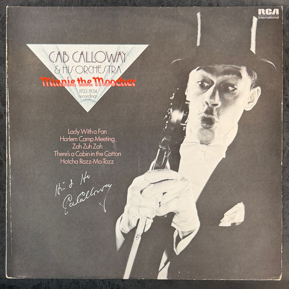 Cab Calloway & His Orchestra – Minnie The Moocher 1933-1934 Recordings (Англия 1981г.)