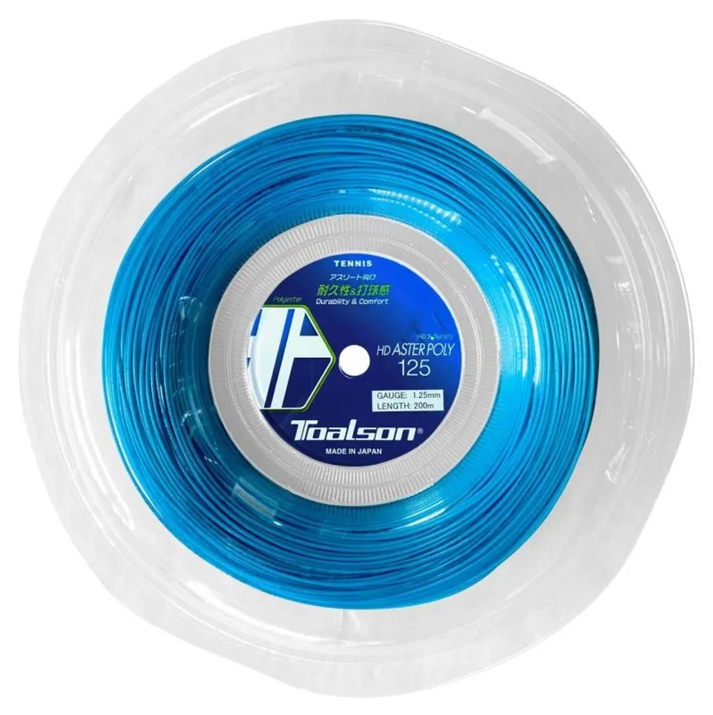 Струны теннисные Toalson HD Aster Poly (200 m) - blue