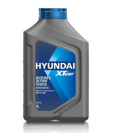 HYUNDAI XTEER Масло моторное Diesel D700 10W30 синт. 1 л
